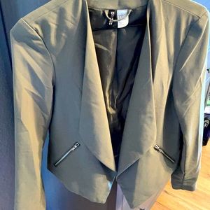Olive green blazer